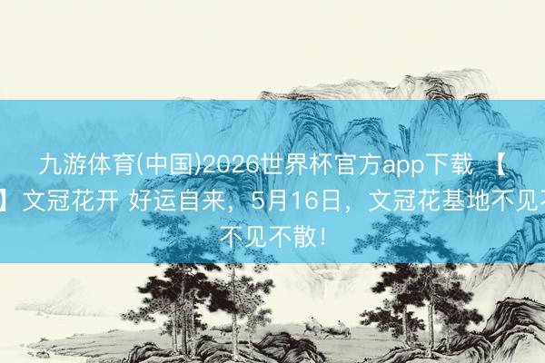 九游体育(中国)2026世界杯官方app下载 【聚焦】文冠花开 好运自来，5月16日，文冠花基地不见不散！